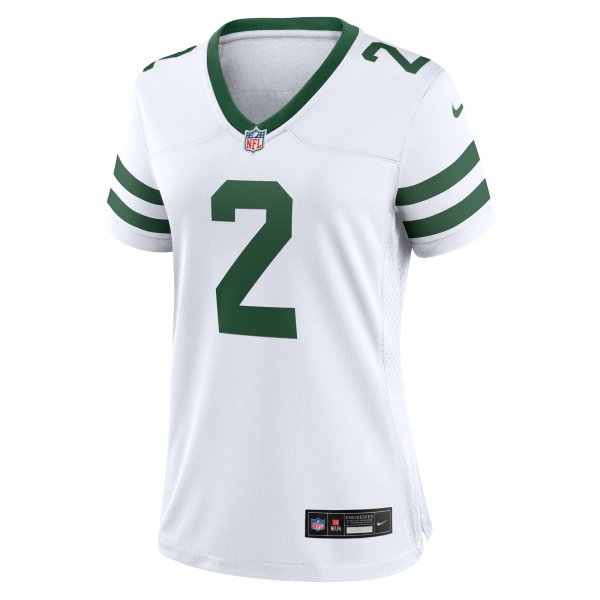 Women's New York Jets Zach Wilson Nike Legacy White Game Jersey