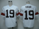 Mitchell And Ness Cleveland Browns #19 Bernie Kosar White Stitched Throwback NFL Jersey