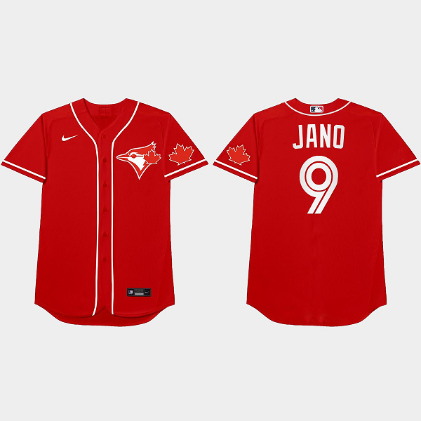 Danny Jansen 2021 Players Weekend Jano Nickname Red Men's Jersey