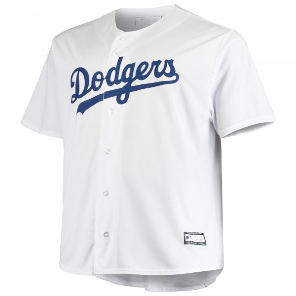 Men's Los Angeles Dodgers White Big & Tall Replica Team Jersey