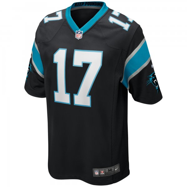 Men's Carolina Panthers Jake Delhomme Nike Black Game Retired Player Jersey