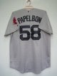 Boston Red Sox #58 Jonathan Papelbon Stitched Grey MLB Jersey