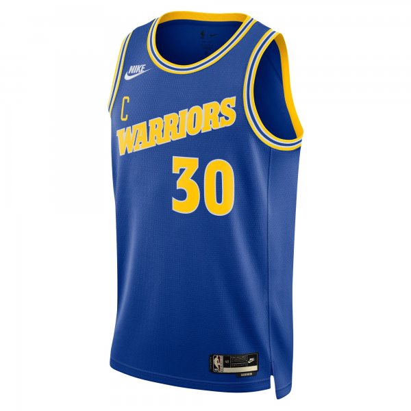 Men's Golden State Warriors Stephen Curry Nike Blue Swingman Jersey - Classic Edition