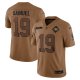 Men's San Francisco 49ers #19 Deebo Samuel Nike Brown 2023 Salute To Service Limited Jersey