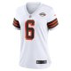 Women's Cleveland Browns Baker Mayfield Nike White 1946 Collection Alternate Game Jersey