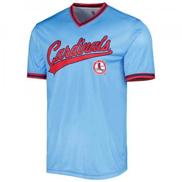 Men's St. Louis Cardinals Stitches Light Blue Cooperstown Collection Team Jersey