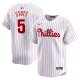 Men's Philadelphia Phillies #5 Bryson Stott Nike White Home Limited Player Jersey