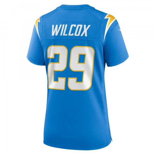 Women's Los Angeles Chargers Chris Wilcox Nike  Powder Blue Team Game Jersey