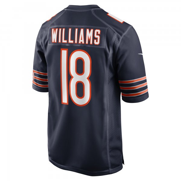 Men's Chicago Bears Caleb Williams Nike Navy 2024 NFL Draft First Round Pick Player Game Jersey