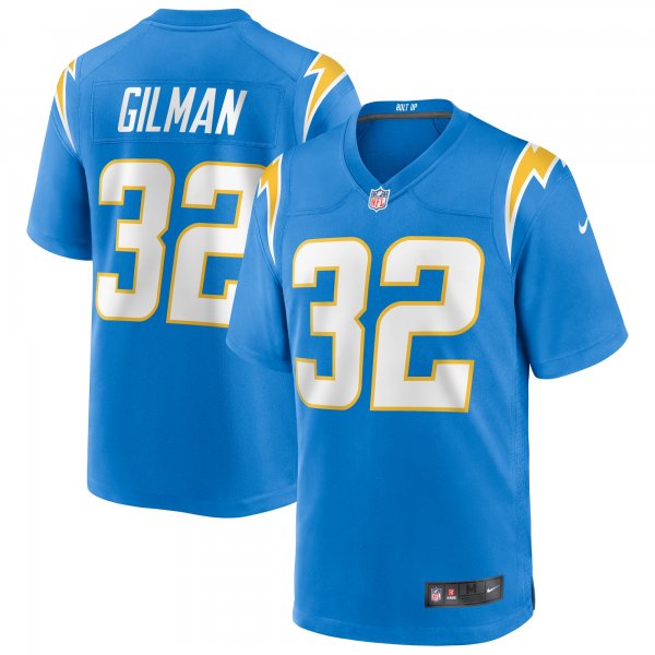 Men's Los Angeles Chargers Alohi Gilman Nike Powder Blue Game Jersey