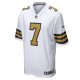 Men's New Orleans Saints Taysom Hill Nike  White Alternate Game Jersey