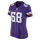 Women's Minnesota Vikings Henry Byrd Nike  Purple Team Game Jersey