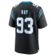 Men's Carolina Panthers LaBryan Ray Nike  Black Team Game Jersey