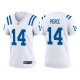 Women's Nike Indianapolis Colts Alec Pierce #14 2022 NFL Draft White Limited Jersey