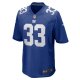 Men's New York Giants Aaron Robinson Nike Royal Game Player Jersey