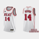 Men's Miami Heat #14 Tyler Herro 2022-23 Classic Edition White NBA Jersey