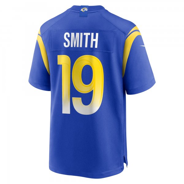 Men's Los Angeles Rams Xavier Smith Nike Royal Home Game Jersey