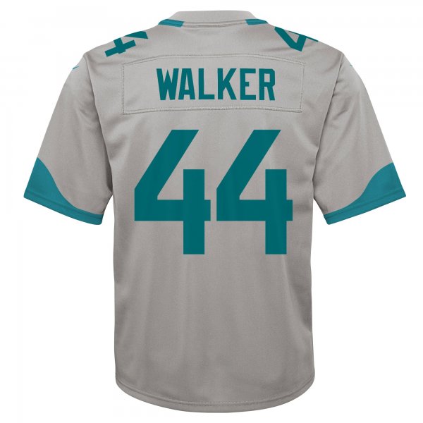 Youth Jacksonville Jaguars Travon Walker Nike Silver Inverted Game Jersey