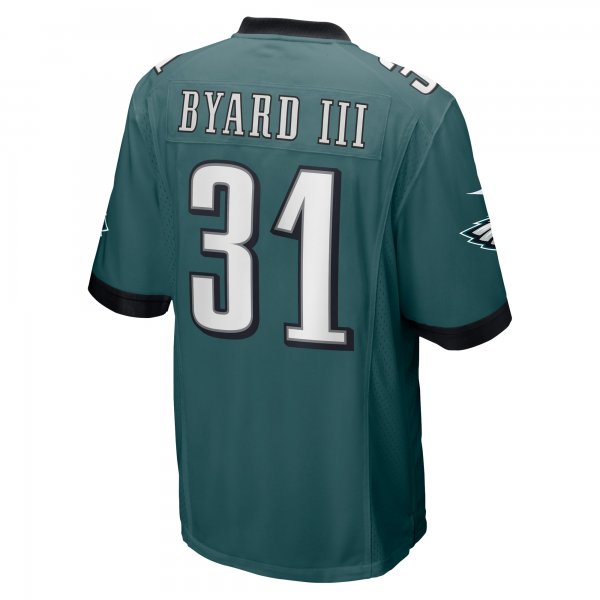 Men's Philadelphia Eagles Kevin Byard III Nike Midnight Green  Game Jersey