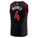 Youth Toronto Raptors Scottie Barnes Fanatics Black Fast Break Player Jersey - Statement Edition