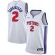 Youth Detroit Pistons Cade Cunningham Nike White Swingman Jersey - Association Edition