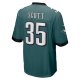 Men's Philadelphia Eagles Boston Scott Nike Midnight Green Game Jersey