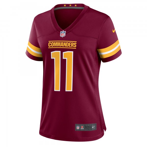 Women's Washington Commanders Carson Wentz Nike Burgundy Game Jersey