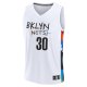 Men's Brooklyn Nets Seth Curry Fanatics White Fastbreak Jersey - City Edition