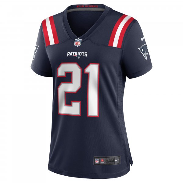 Women's New England Patriots Adrian Phillips Nike Navy Game Jersey