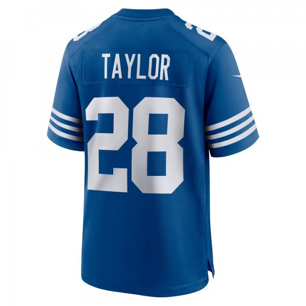 Men's Indianapolis Colts Jonathan Taylor Nike Royal Alternate Game Jersey