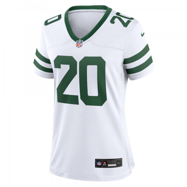 Women's New York Jets Breece Hall Nike Legacy White Game Jersey