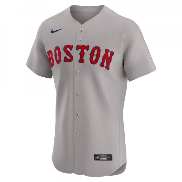 Men's Boston Red Sox David Ortiz Nike Gray Road Elite Player Jersey