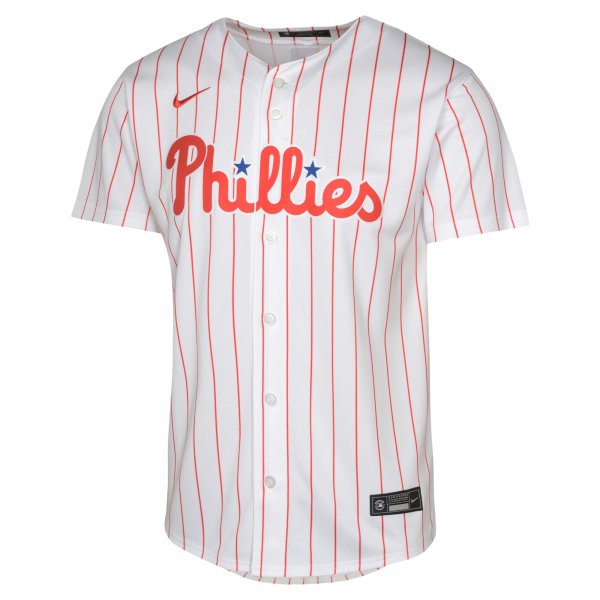 Youth Philadelphia Phillies J.T. Realmuto Nike White Home Limited Jersey