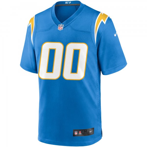 Men's Los Angeles Chargers Nike Powder Blue Custom Game Jersey