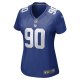 Women's New York Giants Ryder Anderson Nike Royal Game Player Jersey