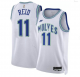 Men's Nike Minnesota Timberwolves #11 Naz Reid White 2023/24 Swingman Classic Edition Jersey