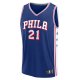 Men's Philadelphia 76ers Joel Embiid Fanatics Royal Fast Break Replica Jersey - Icon Edition