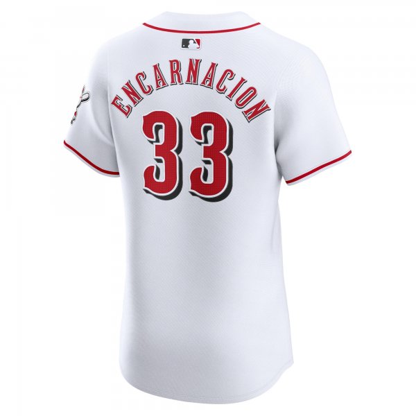 Men's Cincinnati Reds Christian Encarnacion-Strand Nike White Home Elite Player Jersey