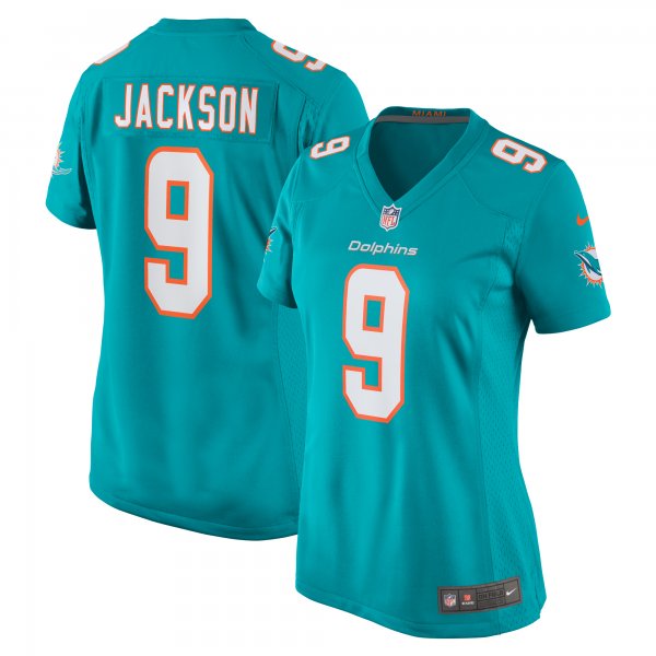 Women's Miami Dolphins Calvin Jackson Nike Aqua Home Game Player Jersey