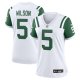 Women's New York Jets #5 Garrett Wilson Nike White Classic Alternate Jersey