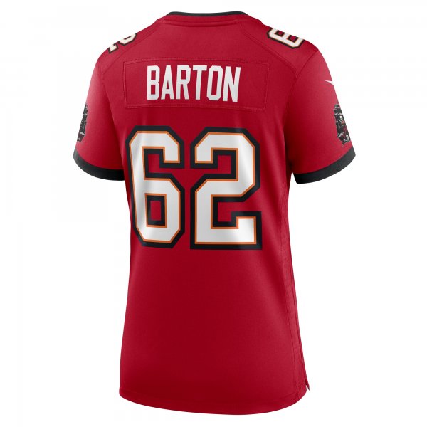 Women's Tampa Bay Buccaneers Graham Barton Nike  Red  Game Jersey