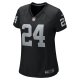 Women's Las Vegas Raiders Marcus Peters Nike  Black Team Game Jersey