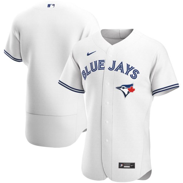 Men's Nike Toronto Blue Jays Blank White Home 2020 MLB Jersey