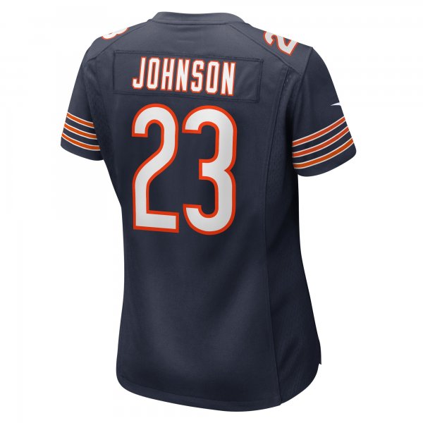 Women's Chicago Bears Roschon Johnson Nike  Navy Team Game Jersey