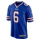 Men's Buffalo Bills Shane Buechele Nike  Royal Team Game Jersey