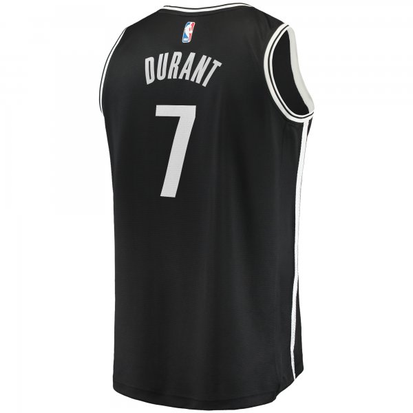 Men's Brooklyn Nets Kevin Durant Fanatics Black Fast Break Replica Jersey - Icon Edition