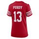 Women's San Francisco 49ers Brock Purdy Nike Scarlet Player Jersey