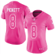 Women's Kenny Pickett Pittsburgh Steelers Nike 2022 NFL Draft First Round Pick Jersey - Pink