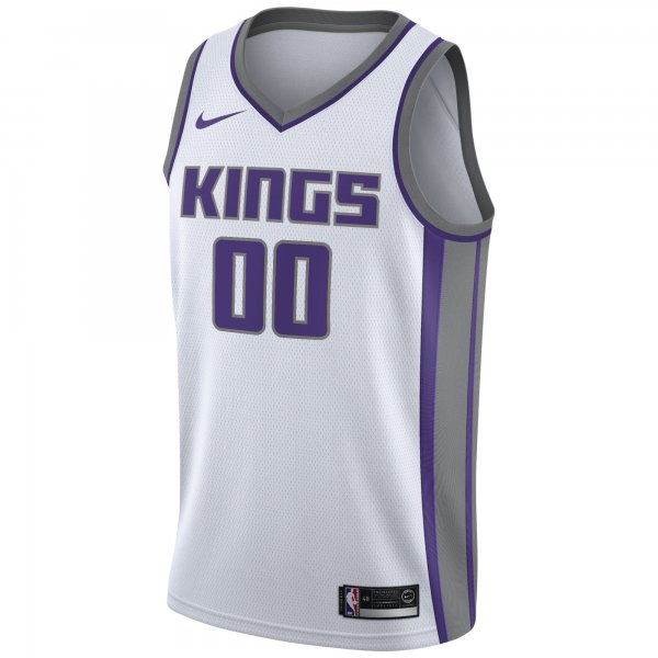 Men's Sacramento Kings Nike White 2020/21 Swingman Custom Jersey - Association Edition