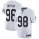 Las Vegas Raiders #98 Maxx Crosby White Youth Stitched NFL Vapor Untouchable Limited Jersey